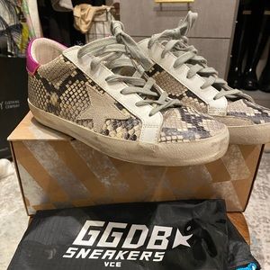 Golden goose snake superstar size 39
